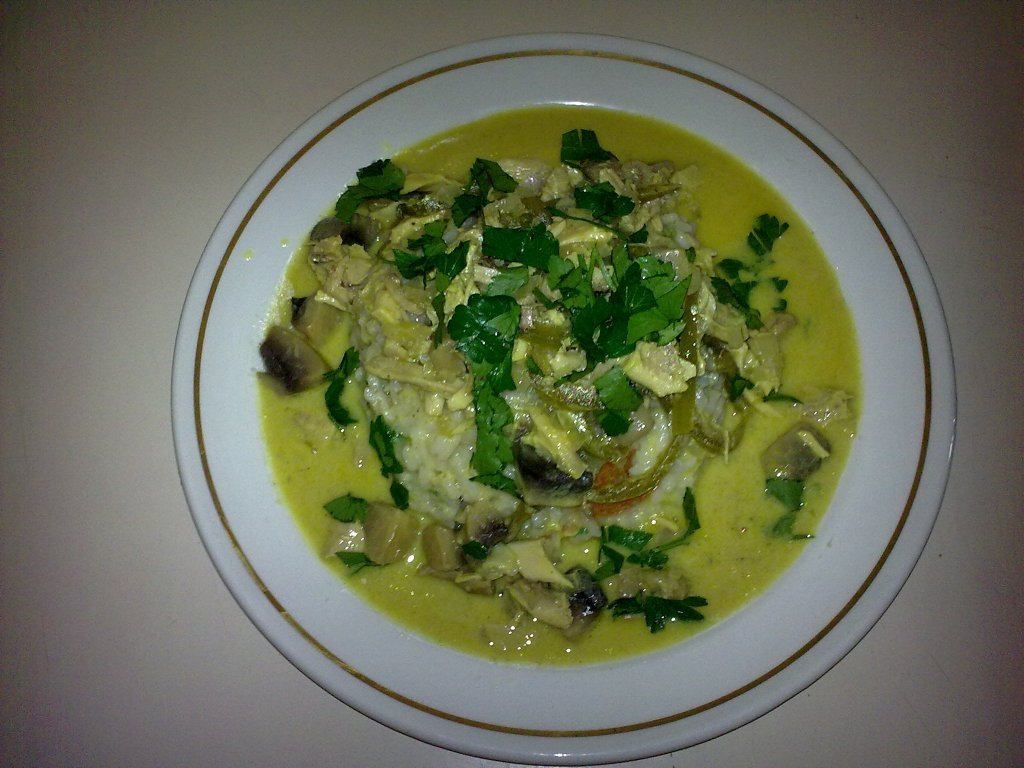 Orez cu Sos Alb Delicios