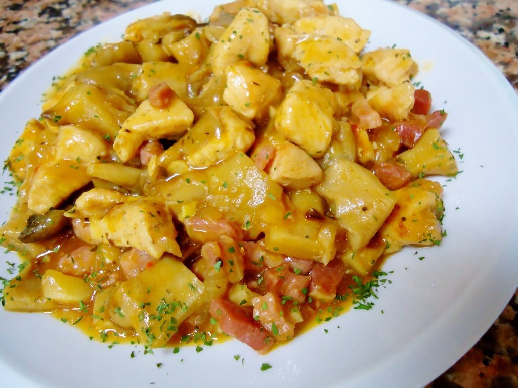 Pui cu ciuperci de padure