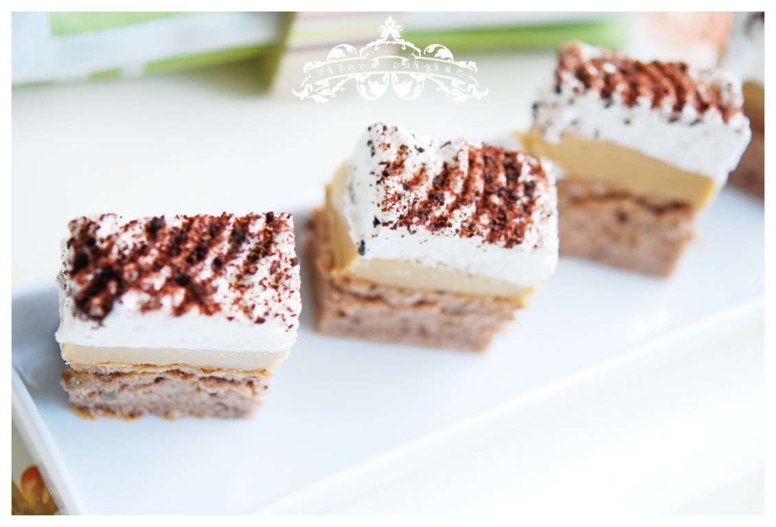 Prajitura cu crema de ness si bezea