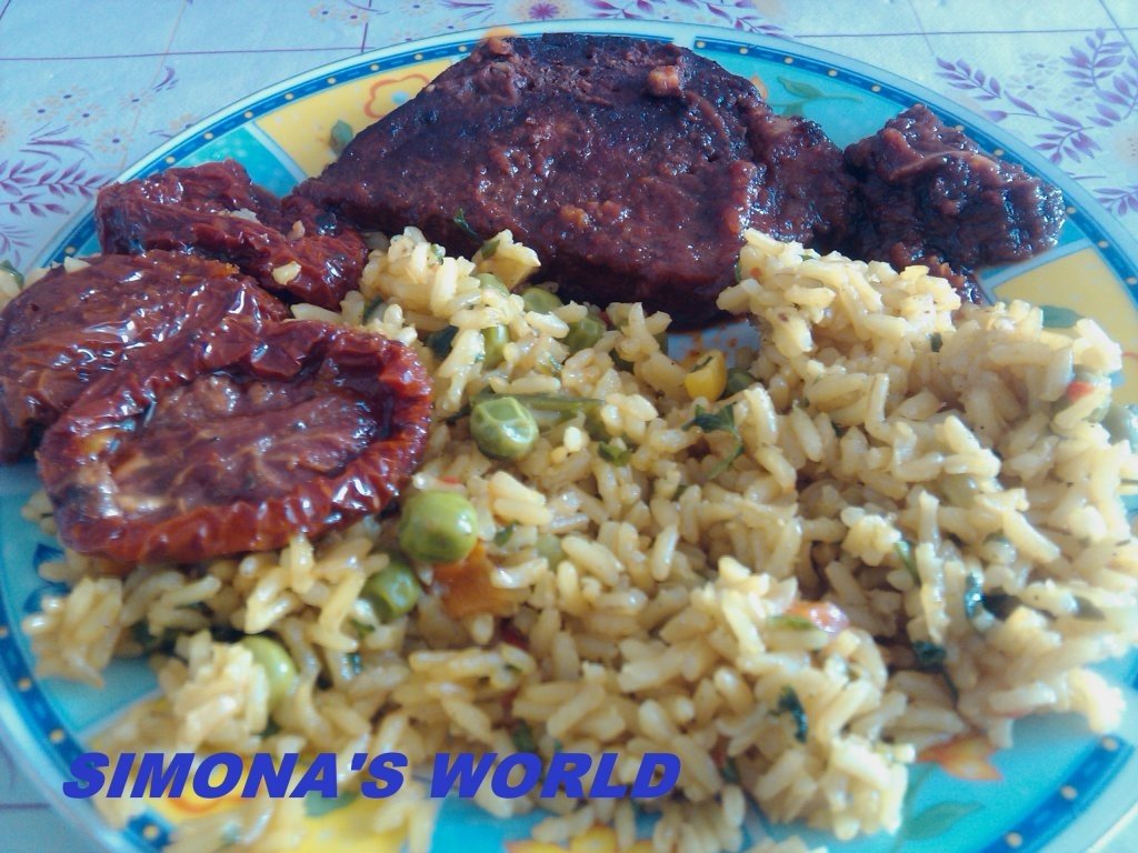 Vita la cuptor in sos de rosii