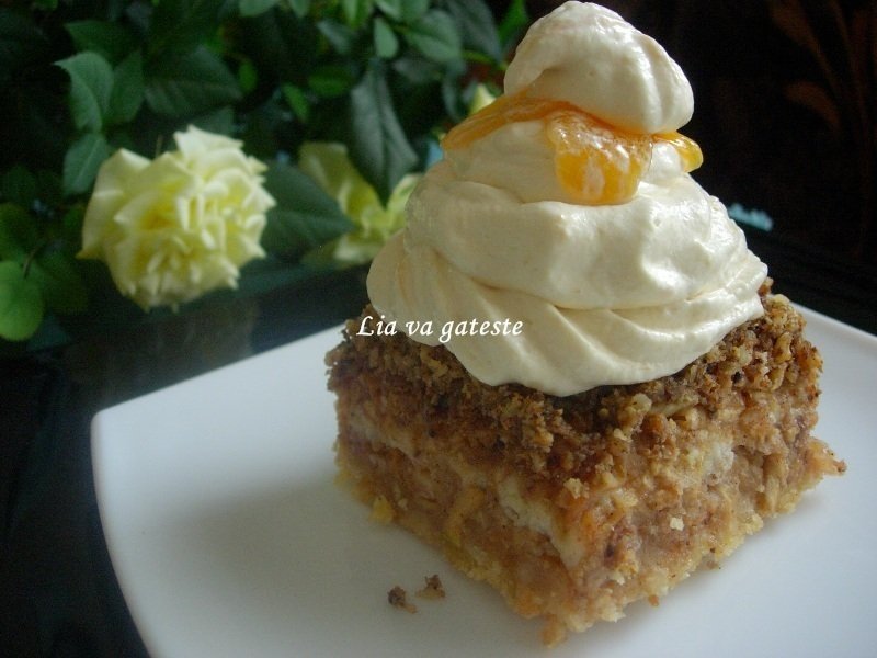 Prajitura fina cu mere