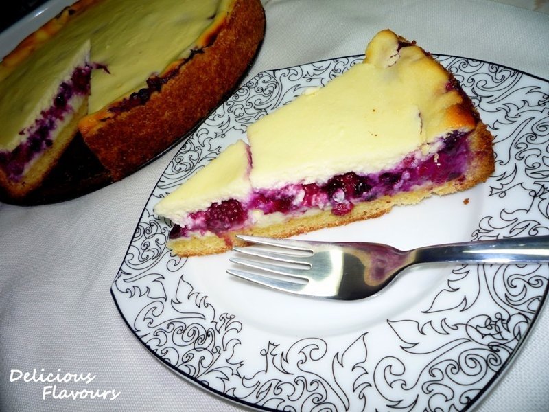 Cheesecake cu fructe de padure