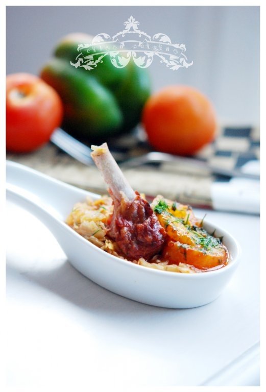 Varza dulce la cuptor