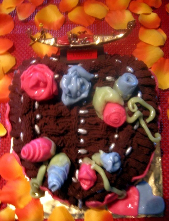 Tort  « Valentine’s Day » cu crema trufe de ciocolata