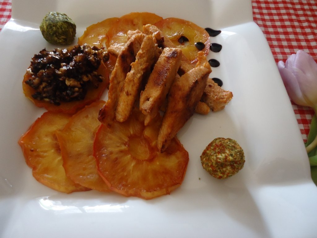 Crochete de curcan cu mar dulce