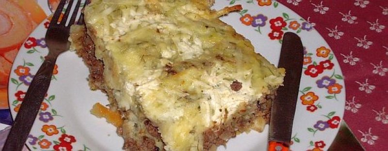 Pastisio me Poure - Placinta Cretana