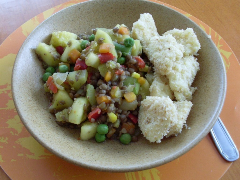 Tocăniţă de legume cu linte