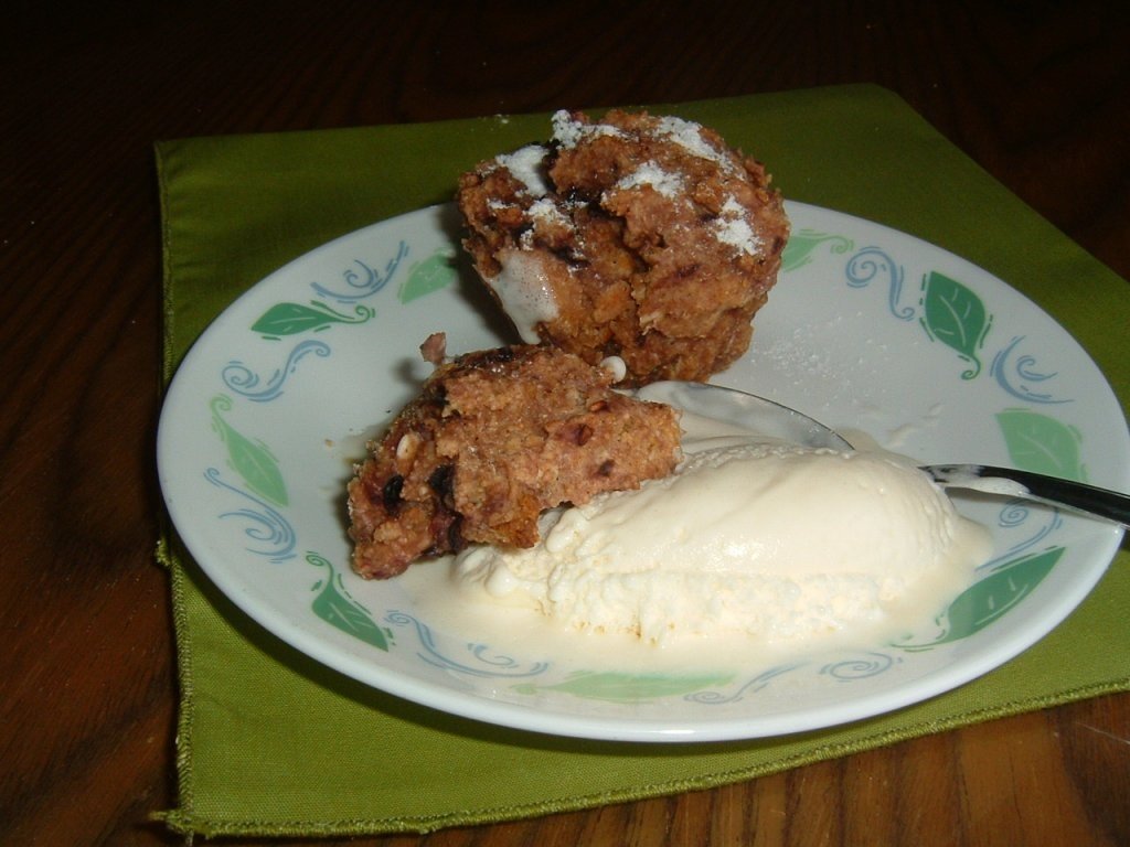 Muffins multigrane cu fructe de padure