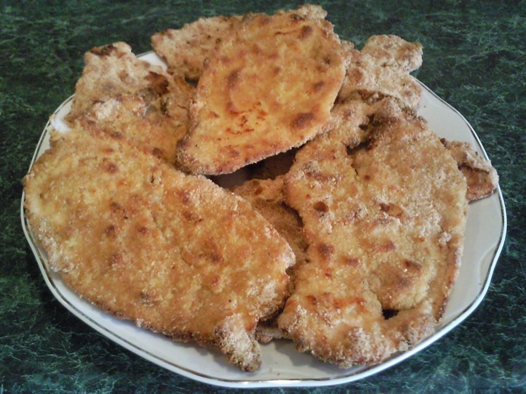 Snitel din piept de pui la cuptor