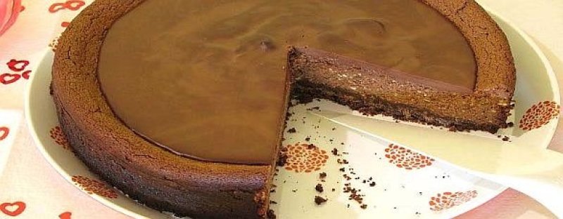 Cheesecake cremos cu ciocolata