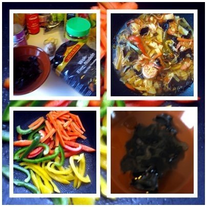 Supa asiatica de creveti la wok