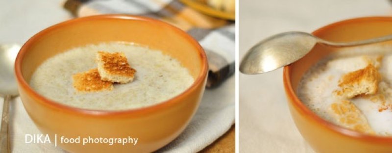 Supa crema de ciuperci