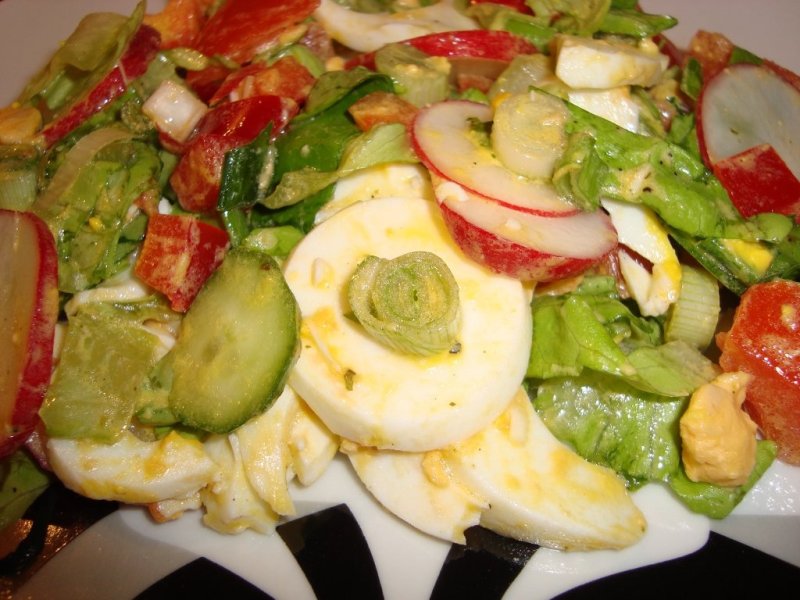 Salata verde cu ou