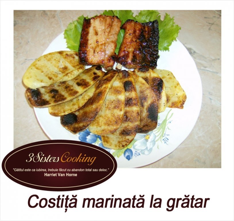 Costita marinata la gratar