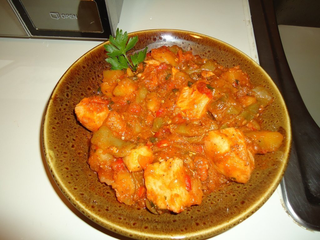 Ghiveci de legume cu piept de pui