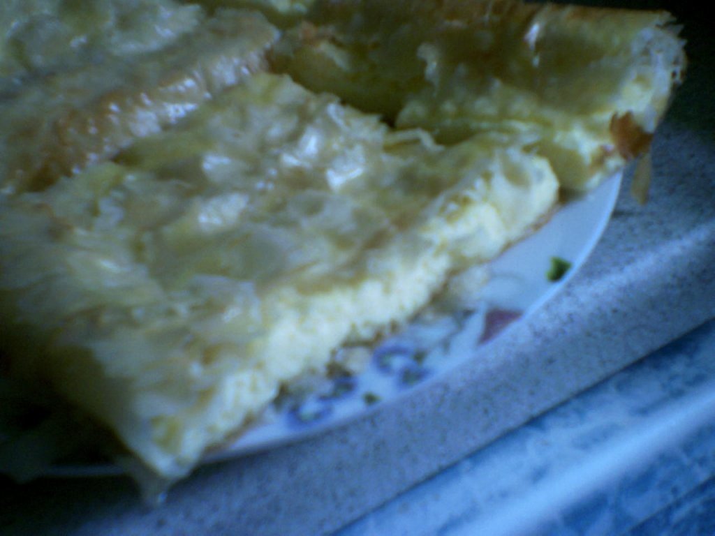 Placinta de brinza de vaci