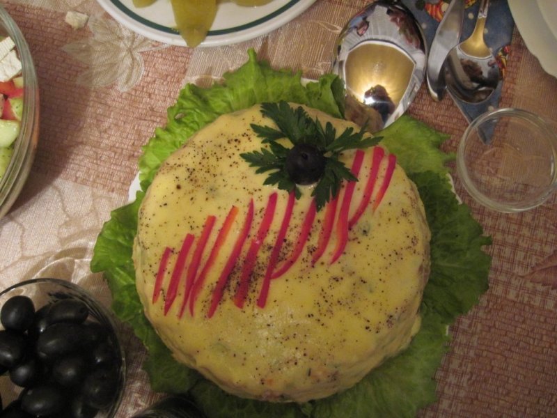 Tort "Salata ruseasca"