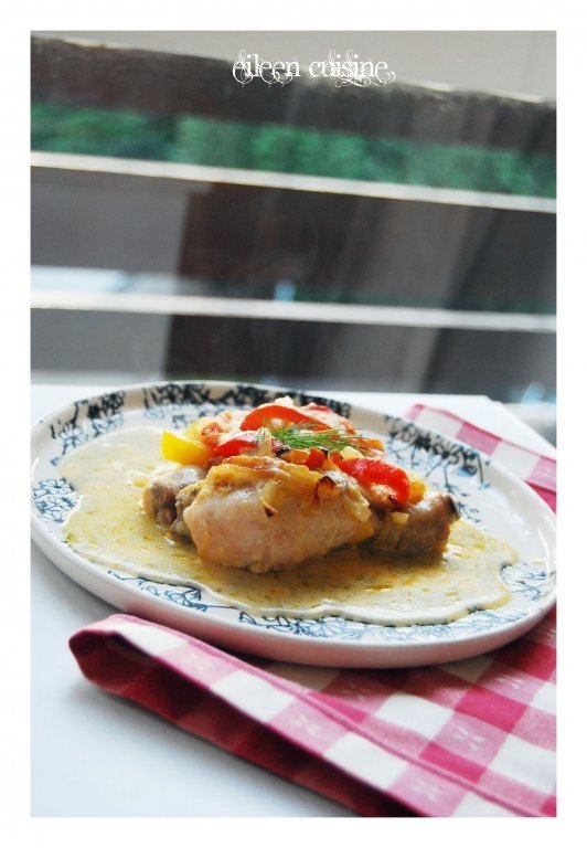 Piept de pui cu crema cheddar