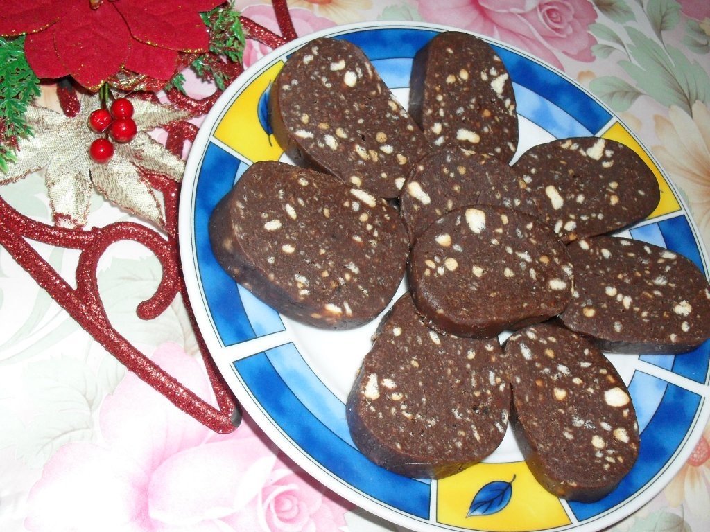 Salam de biscuiţi reţetă