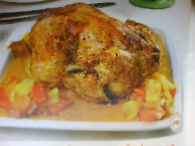 Pui spaniol cu ardei gras