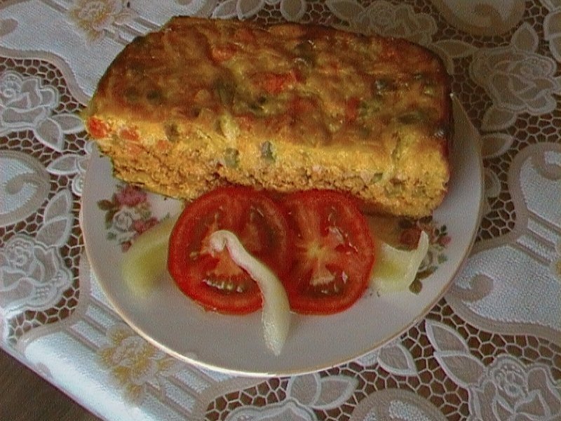 Musaca din piept de pui si legume