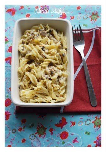 Spaghete Carbonara rețetă cu ciuperci