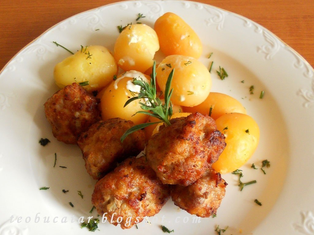 Chiftelute suedeze(kottbullar)