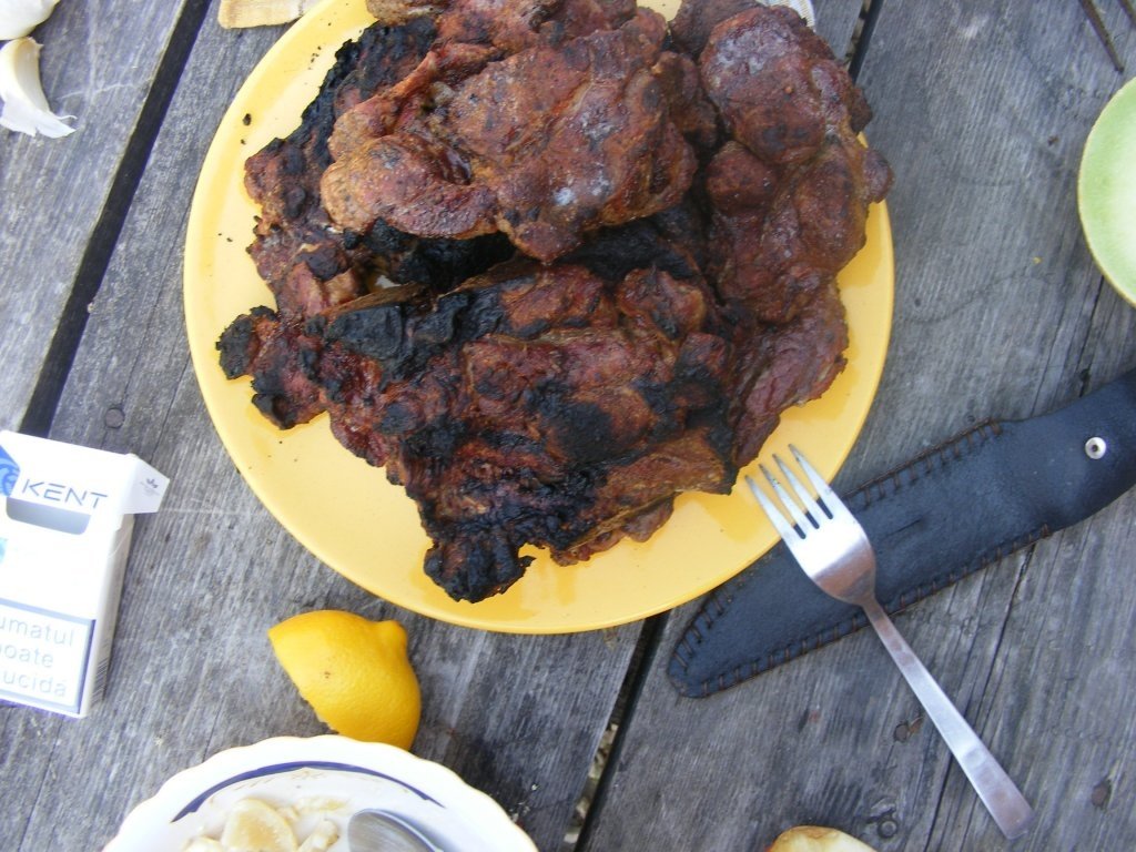 Friptura de porc la gratar