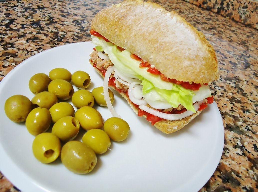 Sandwich mediterránean