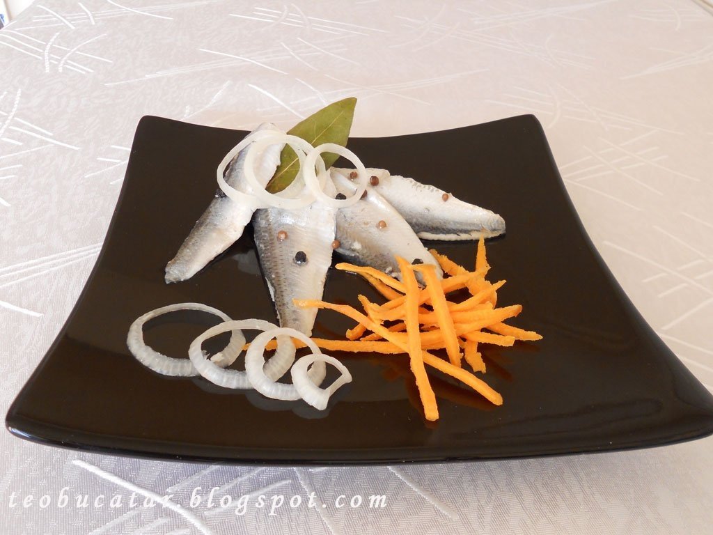 Hering marinat(reteta rapida)