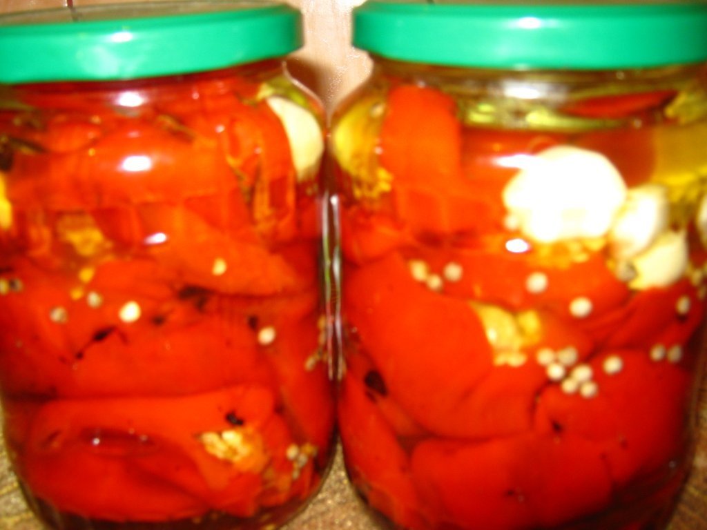 Conserva de ardei capia pentru iarna