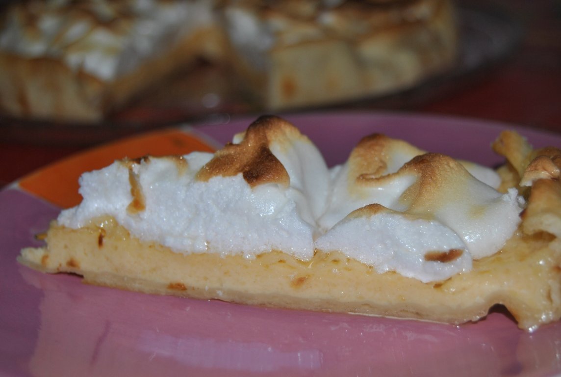 Tartã bezea cu cremã de lamâie - Tarte de limão merengada
