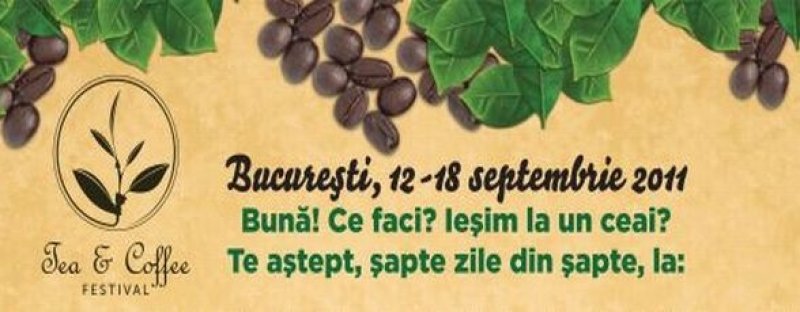 Festivalul Ceaiului si al Cafelei ne îmbie cu arome minunate între 12-18 septembrie