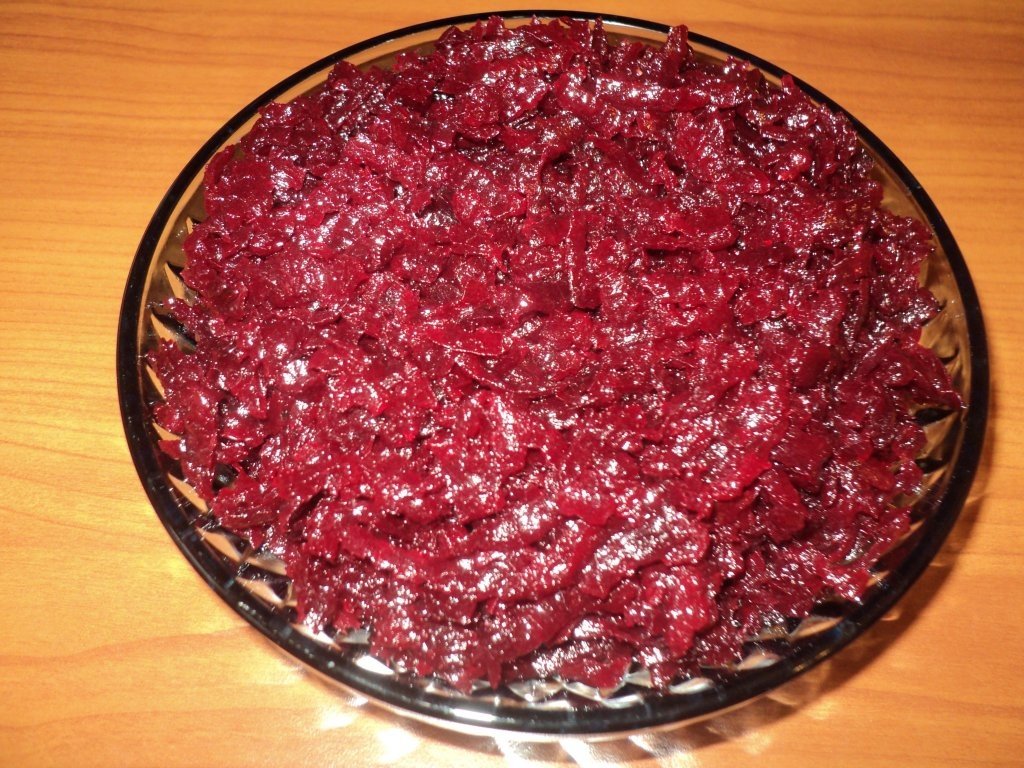 Salata de sfecla rosie