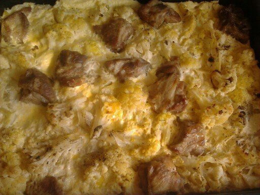 Conopida cu carne gratinata