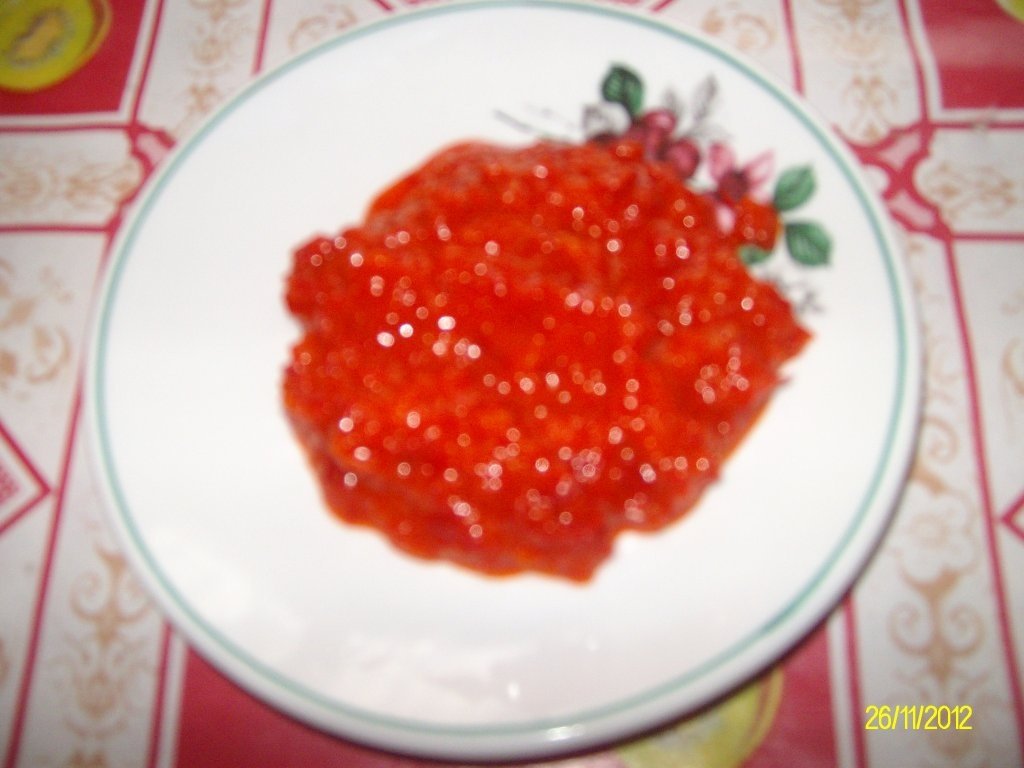 Pasta de ardei pentru ciorbe