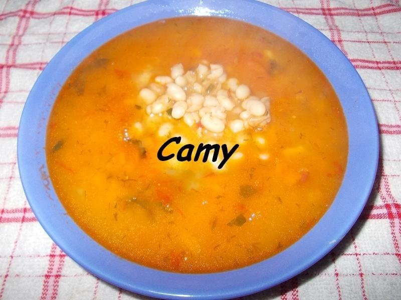 Ciorba de fasole boabe - de post