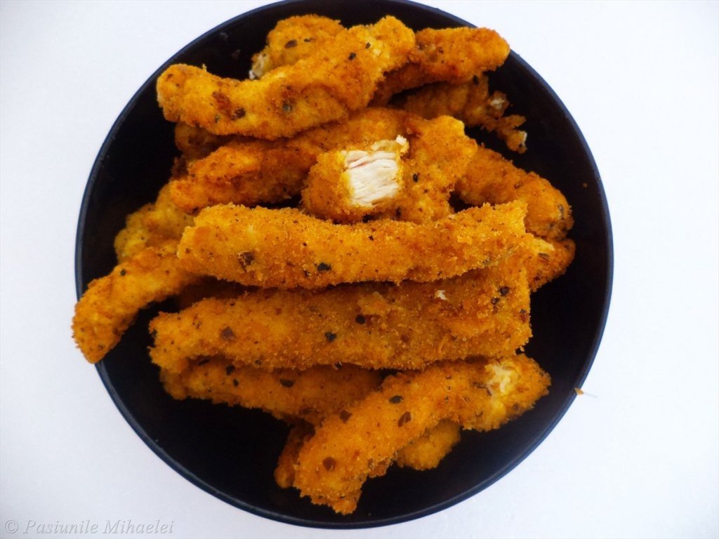 Bastonase crocante de pui