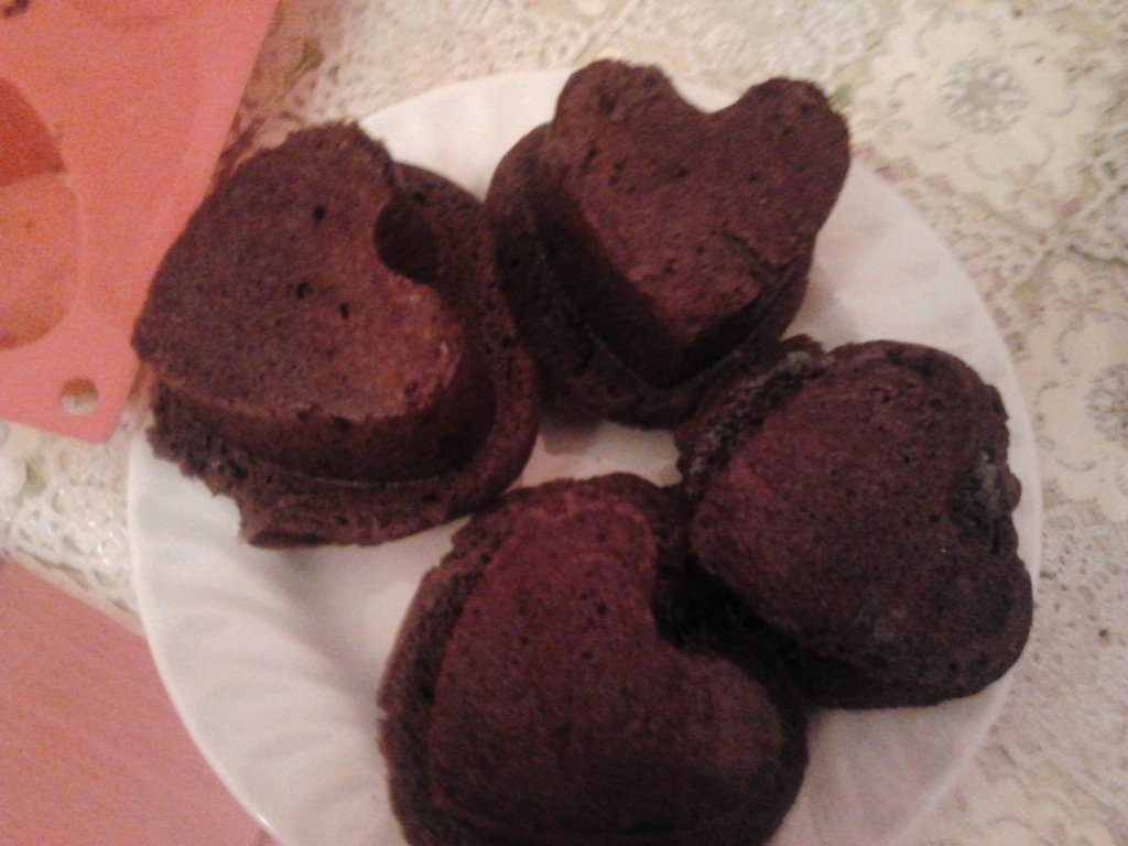 Muffins cu multa ciocolata