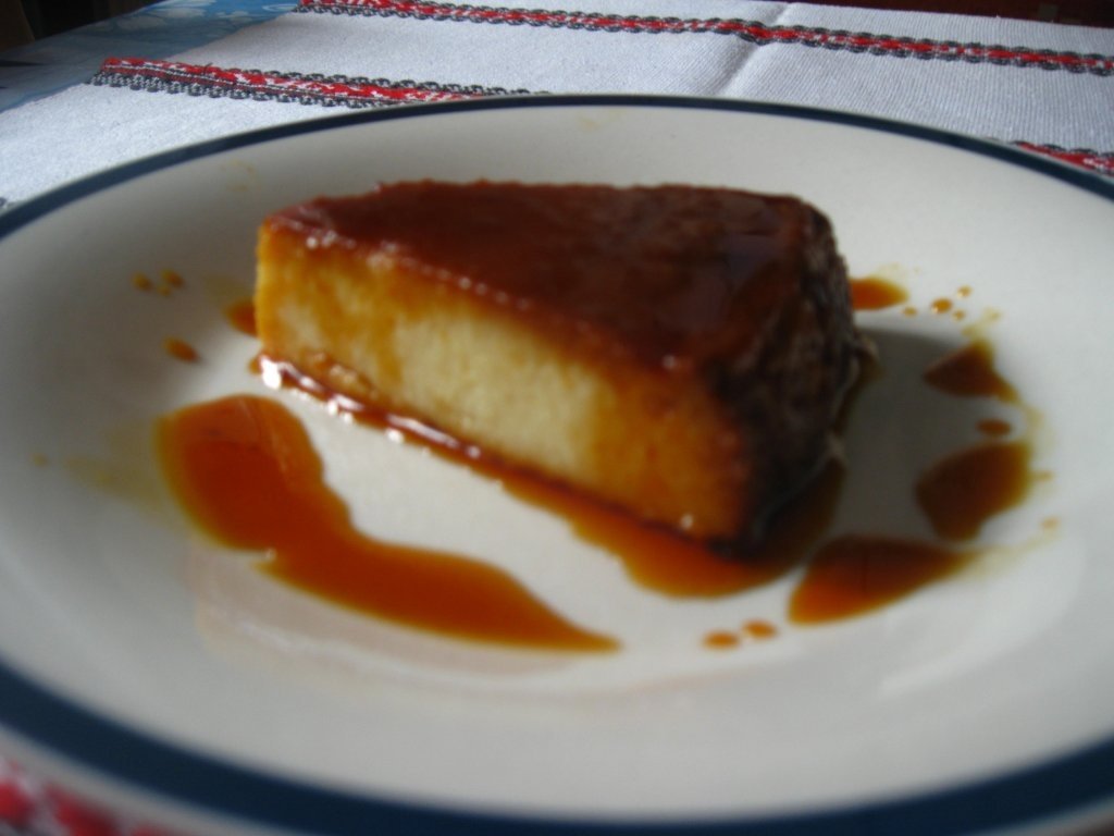 Pudim de pao com limao(Budinca din paine cu lamaie)