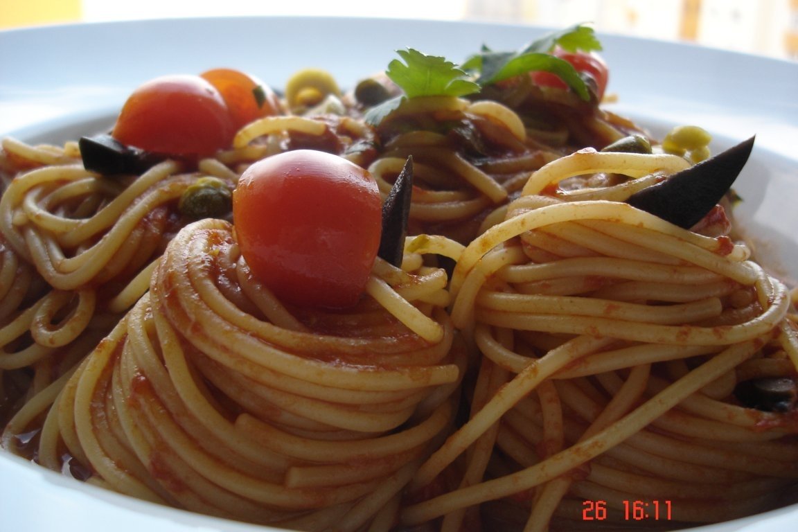 Spaghetti puttanesca