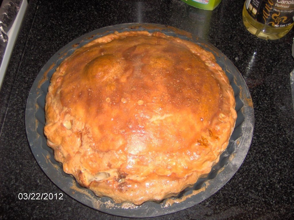 Tarta cu ceapa si branza