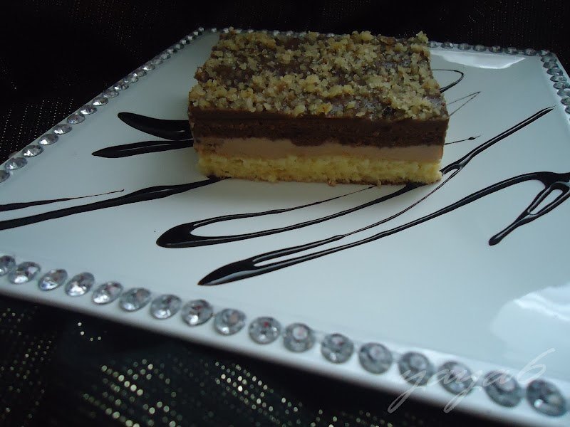 Prajitura cu crema ganache si ciocolata