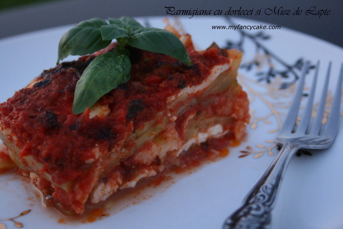 Parmigiana cu dovlecei