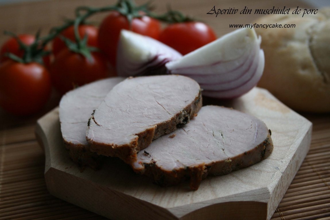 Aperitiv din muschiulet de porc