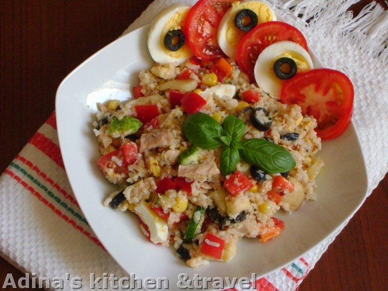 Salata multicolora de vara