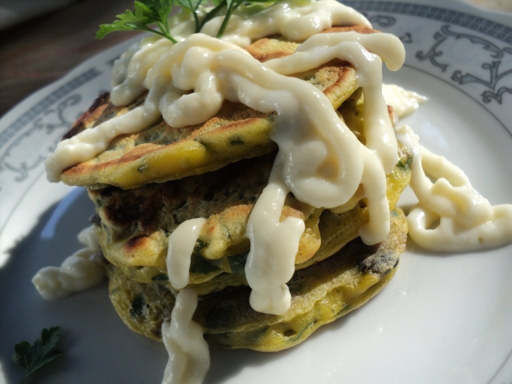 Pancakes cu ciuperci