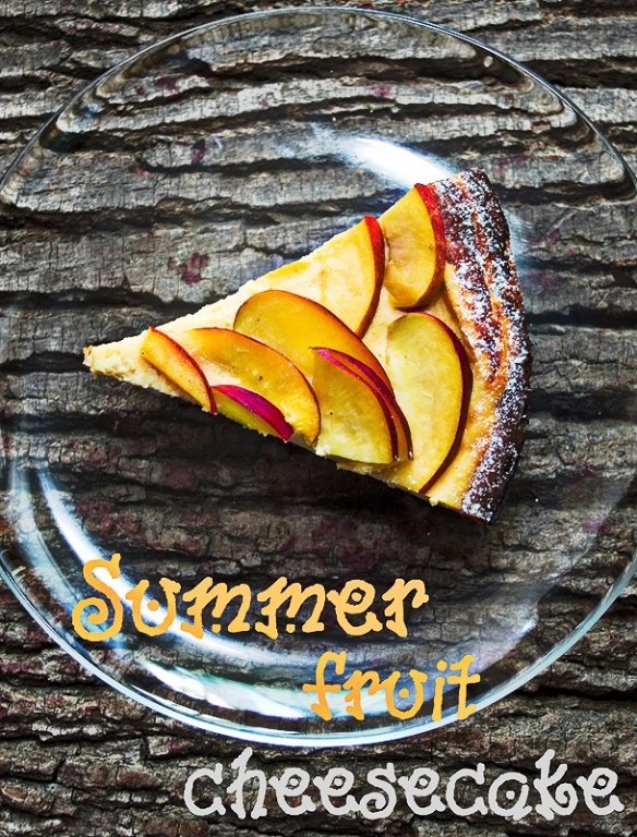 Summer fruit Cheesecake