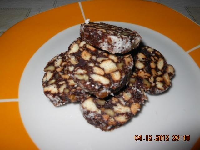 Salam de biscuiţi reţetă