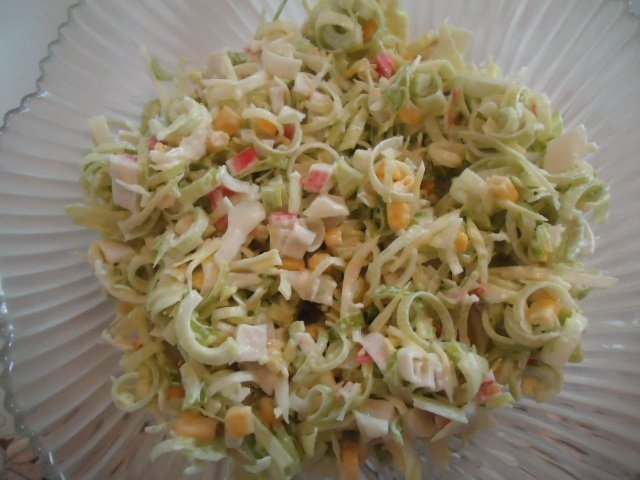 Salata de praz cu surimi